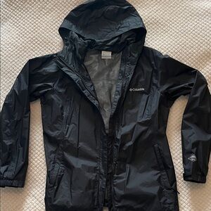 Columbia Black Hooded Jacket